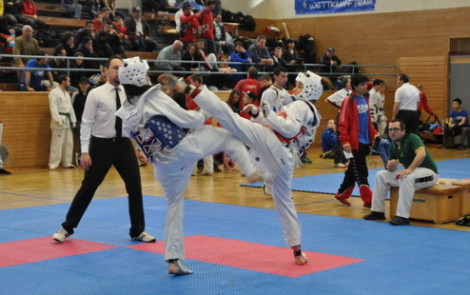 Tae Kwon Do Koleyko bei badischen Meisterschaften