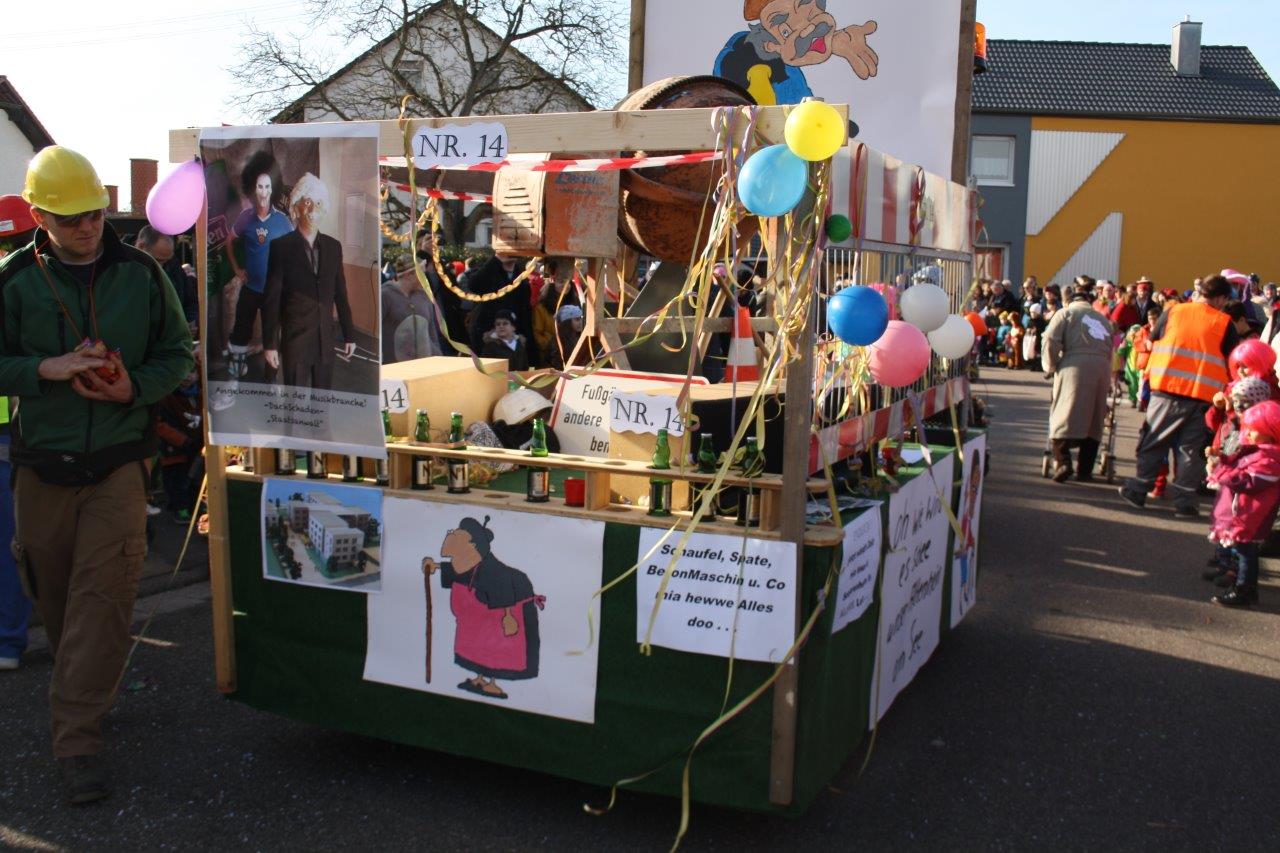 Schnappschüsse vom Umzug 2016 in Frauenweiler