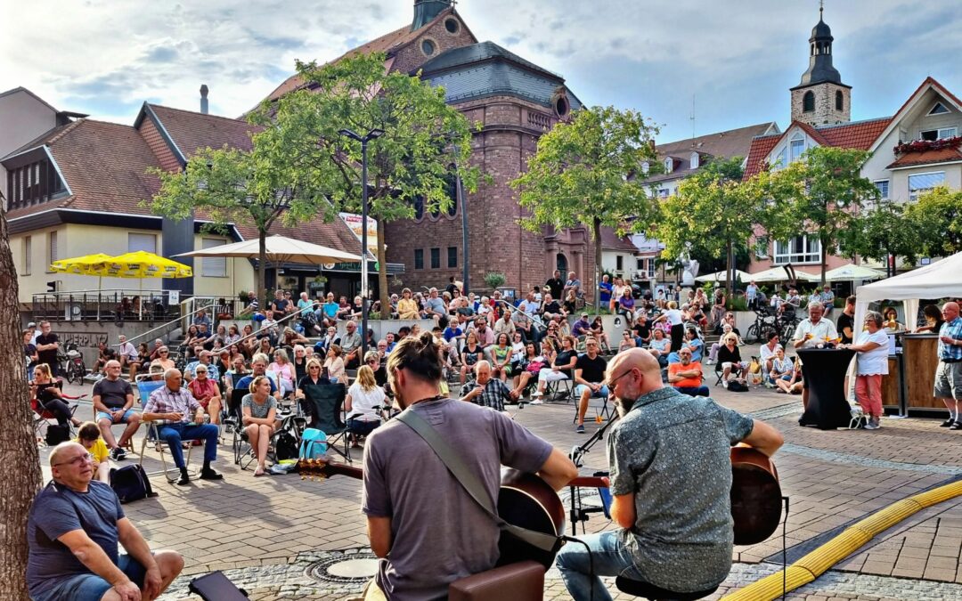 ECHT. live in der Wieslocher Innenstadt