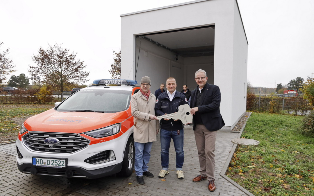 Stadt Walldorf stärkt die Rettungswache