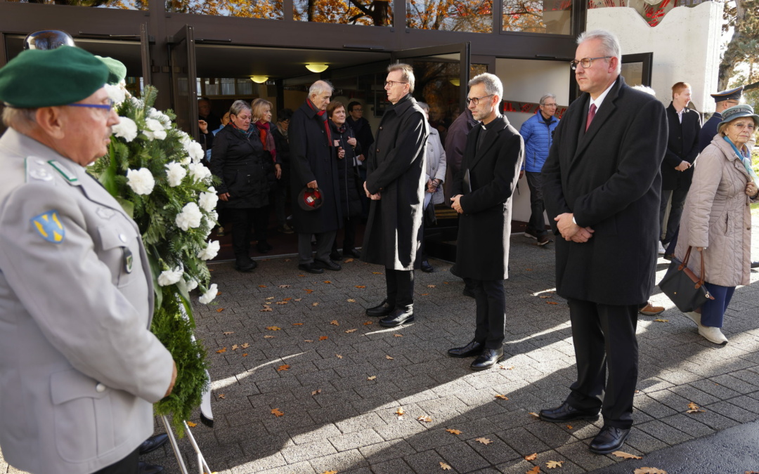 Walldorf: Gedenkstunde zum Volkstrauertag