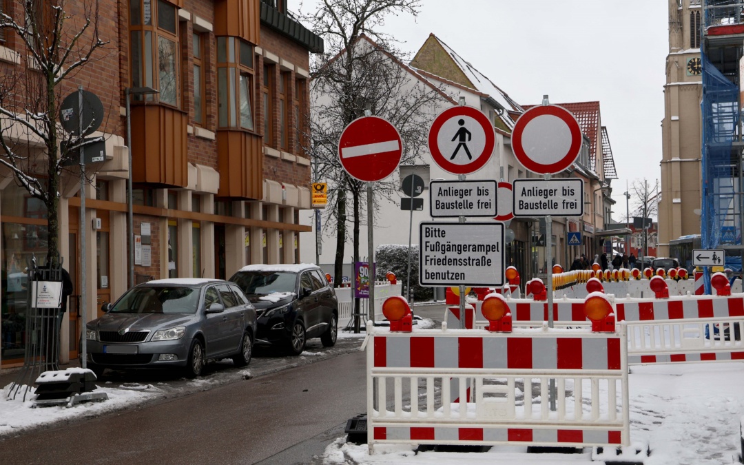 Walldorf: Einbahnstraßenregelung in der Bahnhofstraße