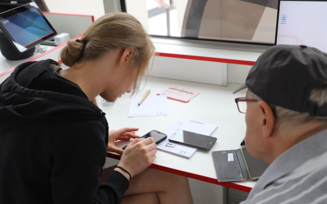 Der Medienbus macht wieder in Walldorf Halt