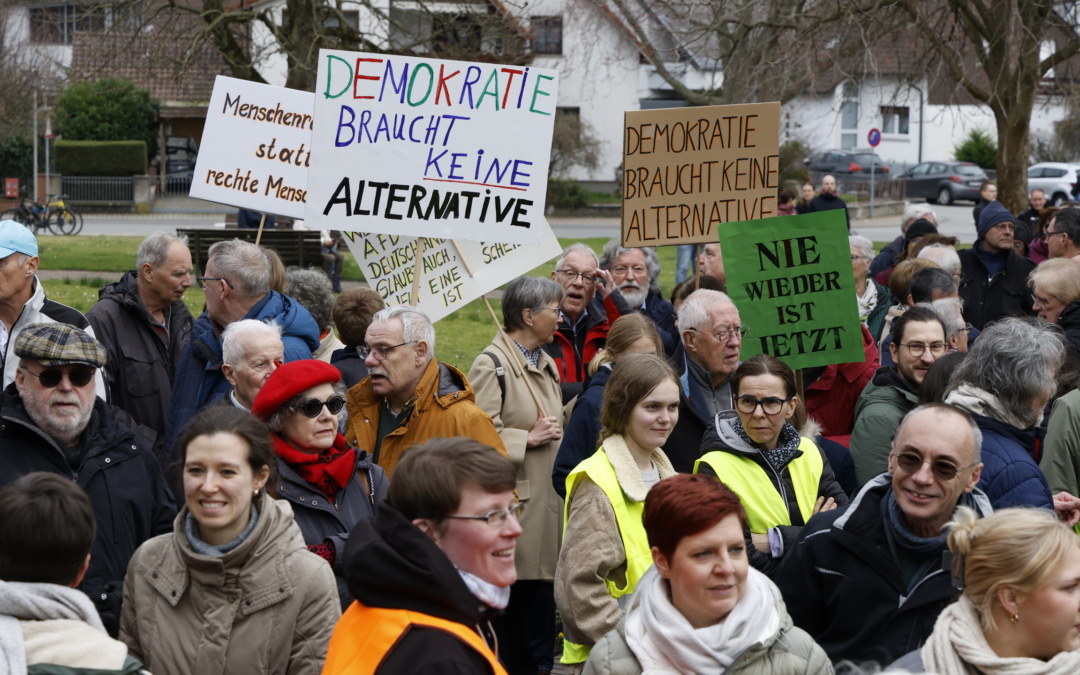 Starkes Zeichen für Demokratie und Vielfalt