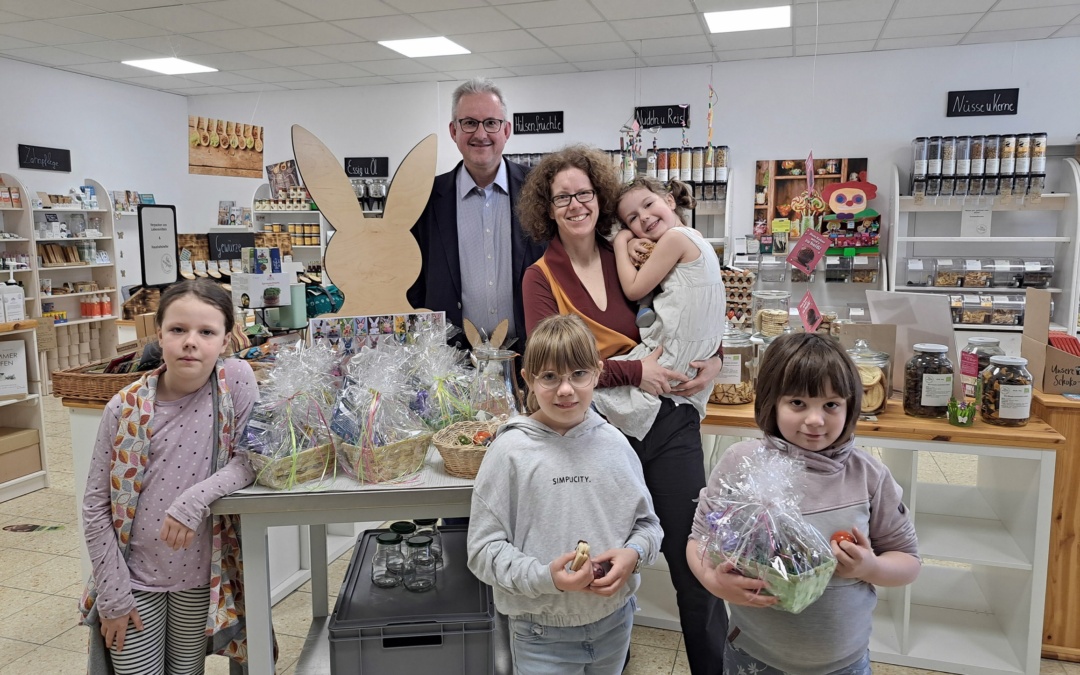 Erfolgreiche Osteraktion des Gewerbevereins Walldorf