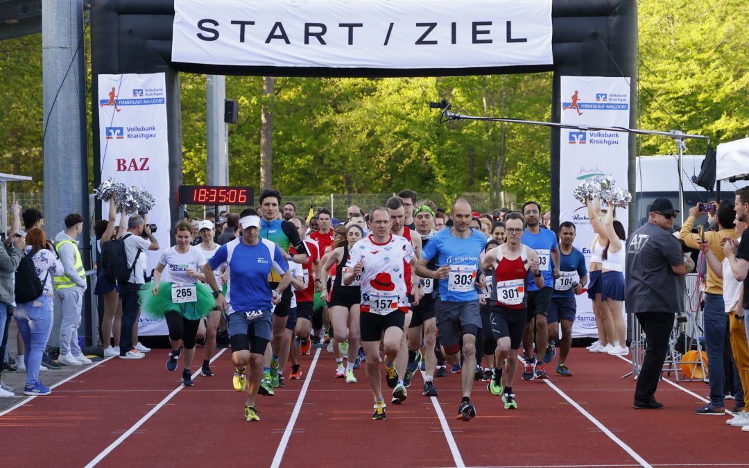 Spaß und Sport beim Firmenlauf in Walldorf