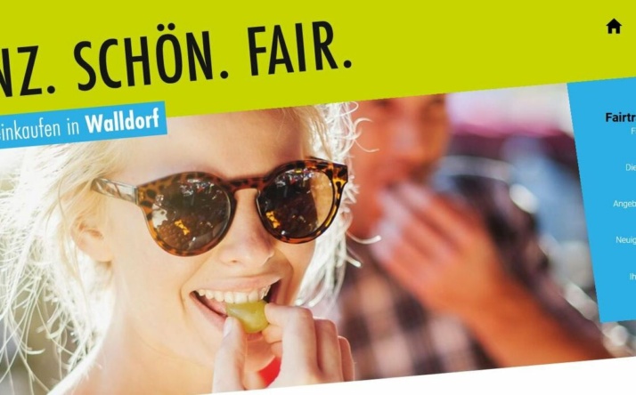 Fairtrade-Homepage lädt zum Besuch