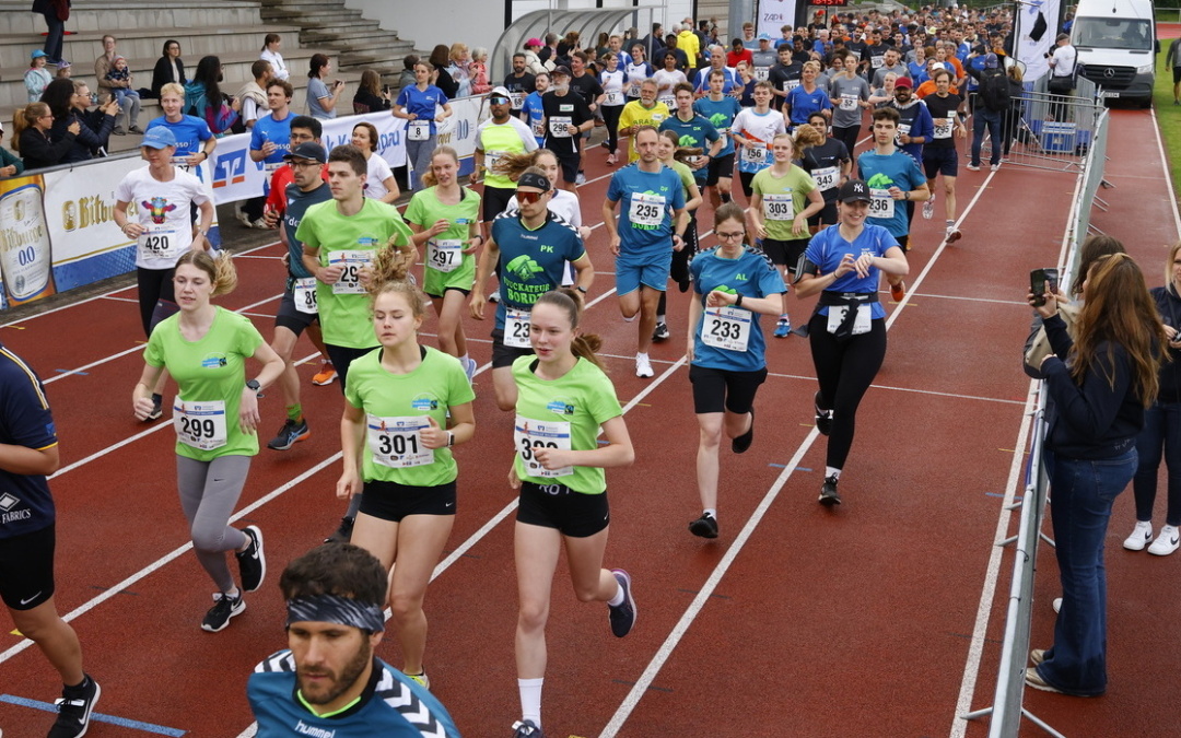 Viel Zuspruch für den Volksbank Kraichgau Firmenlauf