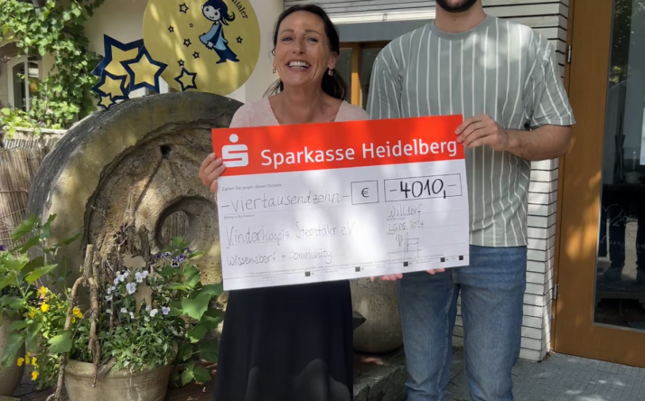 Erfolgreicher YouTuber „Wissensbert“ aus Walldorf sammelt Spenden für Kinderhospiz