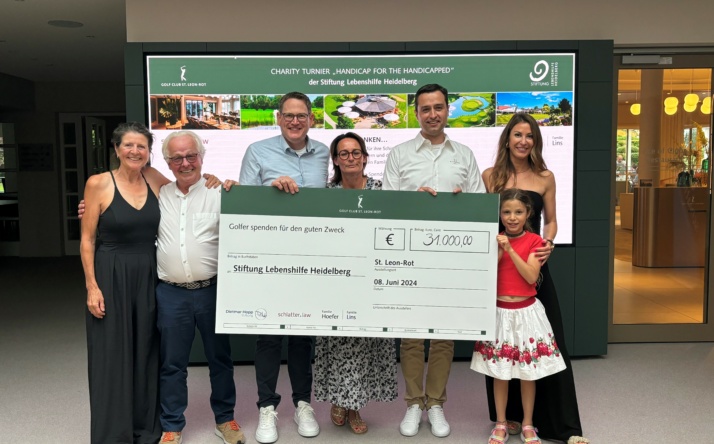 Golf Club St. Leon Rot sammelt 31.000 Euro Spenden