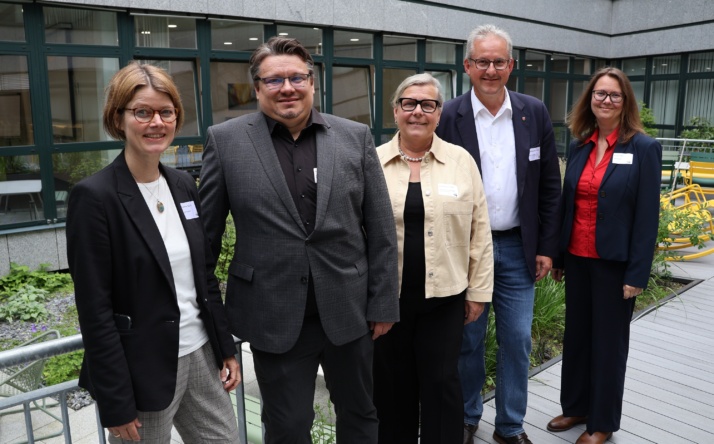 Das Unternehmertreffen der Stadt Walldorf war im Partner-Port zu Gast