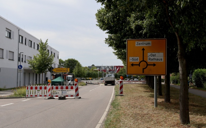 Walldorf: Vollsperrung der Wieslocher Straße ab 25. Juli