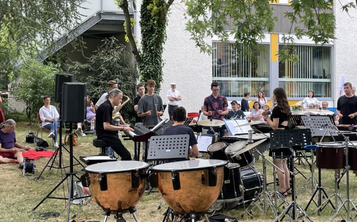 Morgen, 20.07.: Open-Air-Konzert der Schlagzeugensembles der Musikschule
