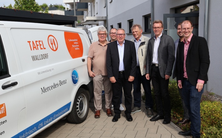 Besuch des Bundesvorsitzenden Andreas Steppuhn in der Walldorfer Tafel