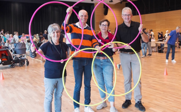 Das Bündnis WiWa Familie hatte zum jährlichen Bewegungstag eingeladen