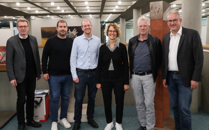 Tafel-Vorstand zu Besuch im Rathaus