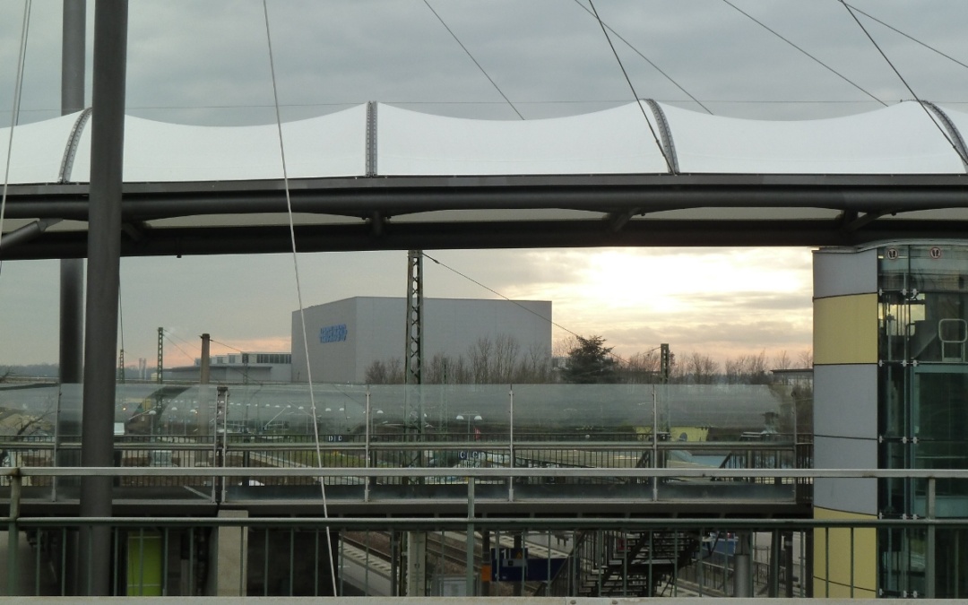 Wartungsarbeiten am Bahnhof Wiesloch-Walldorf