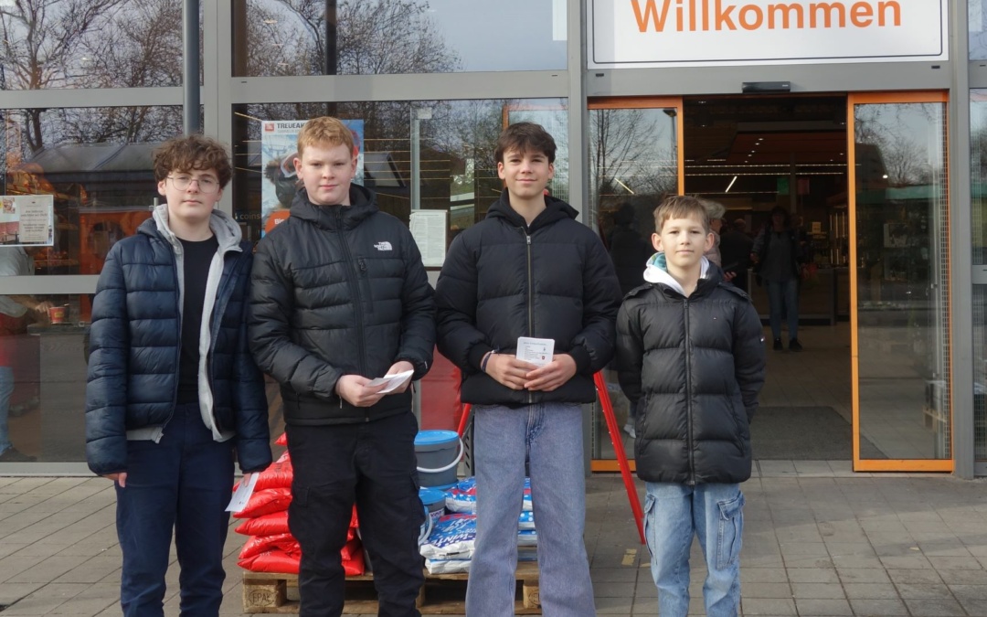 Realschule Walldorf sammelt für die Tafel