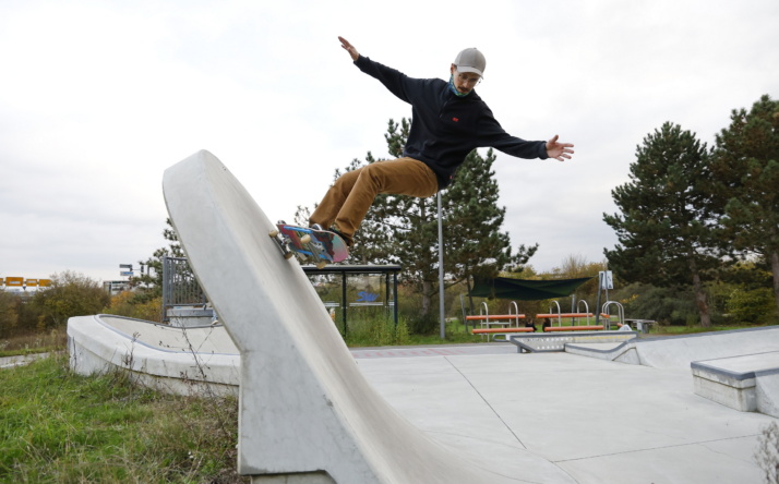 Neue öffentliche WC-Anlage am Skatepark in Betrieb genommen