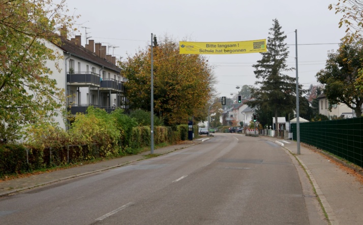 Stadt Walldorf beantragt Geschwindigkeitsreduzierung auf Kreisstraße