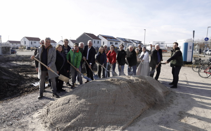 Walldorf: Spatenstich für das neue Wohnungsbauprojekt in der Wieslocher Straße