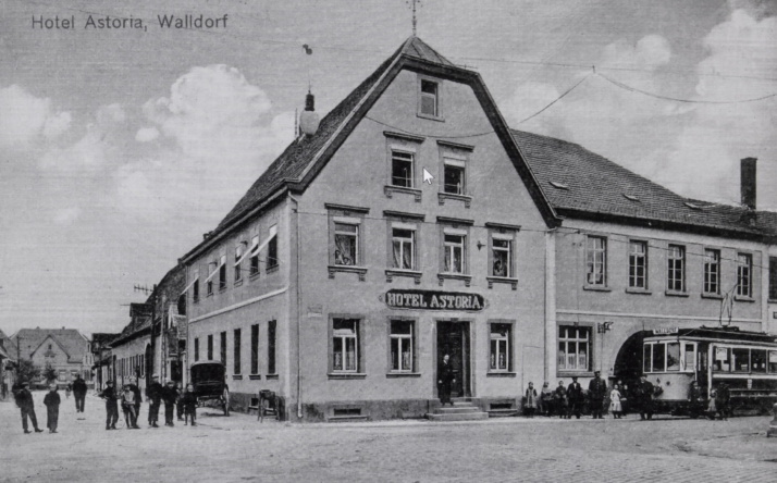 Erzählcafé beleuchtete Gaststätten in Walldorf