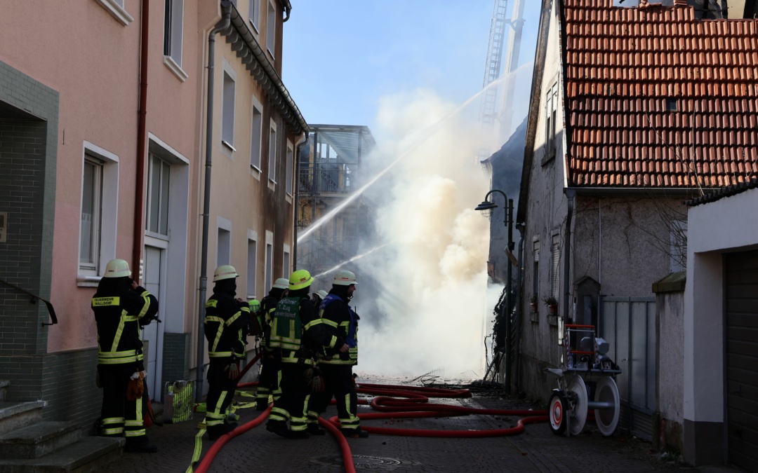 Bitte den „Brandtourismus“ in Walldorf unterlassen