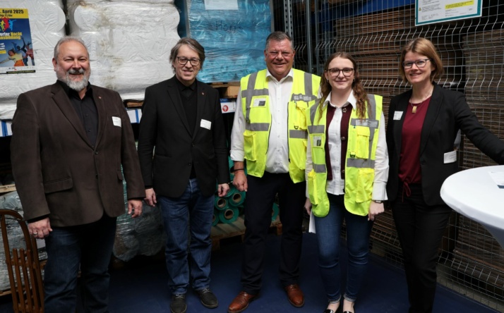 Unternehmertreffen der Stadt bei der Jakob Schober GmbH